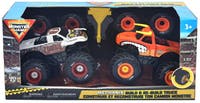 Monster Jam Mechanix 1:32 Build N Rebuild 2-pack