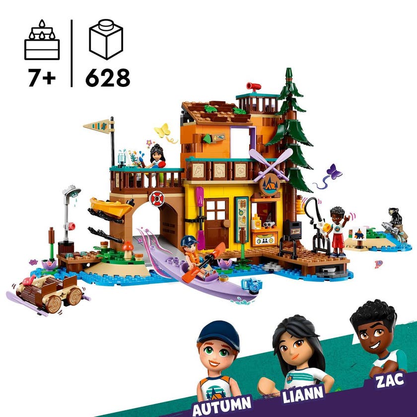 LEGO Friends 42626, Äventyrsläger – Vattensporter