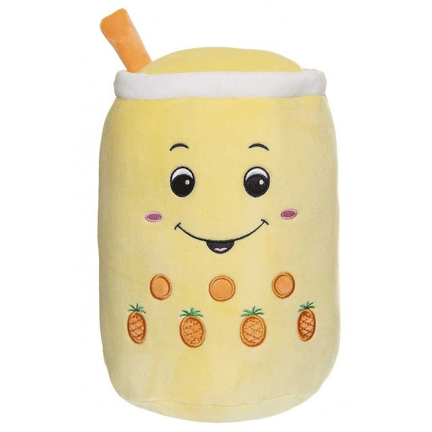 Teddykompaniet, Kramis, Bubble Tea, gul, 40cm
