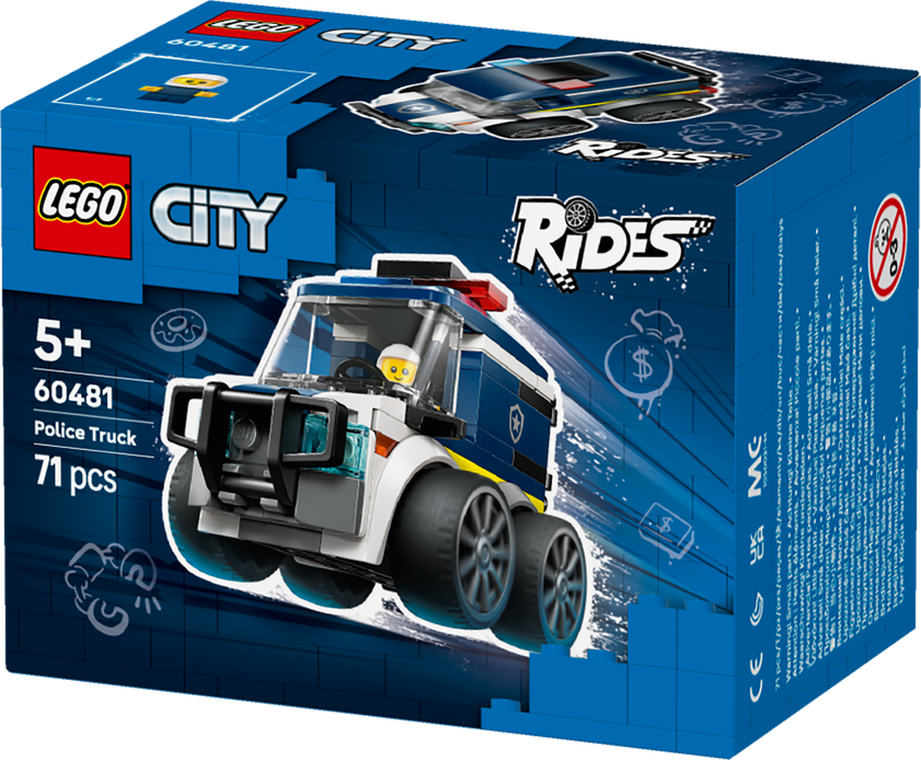 LEGO® City Fordon – polisbil Bygg- och lekset 60481