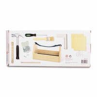 Snickarlåda med verktyg