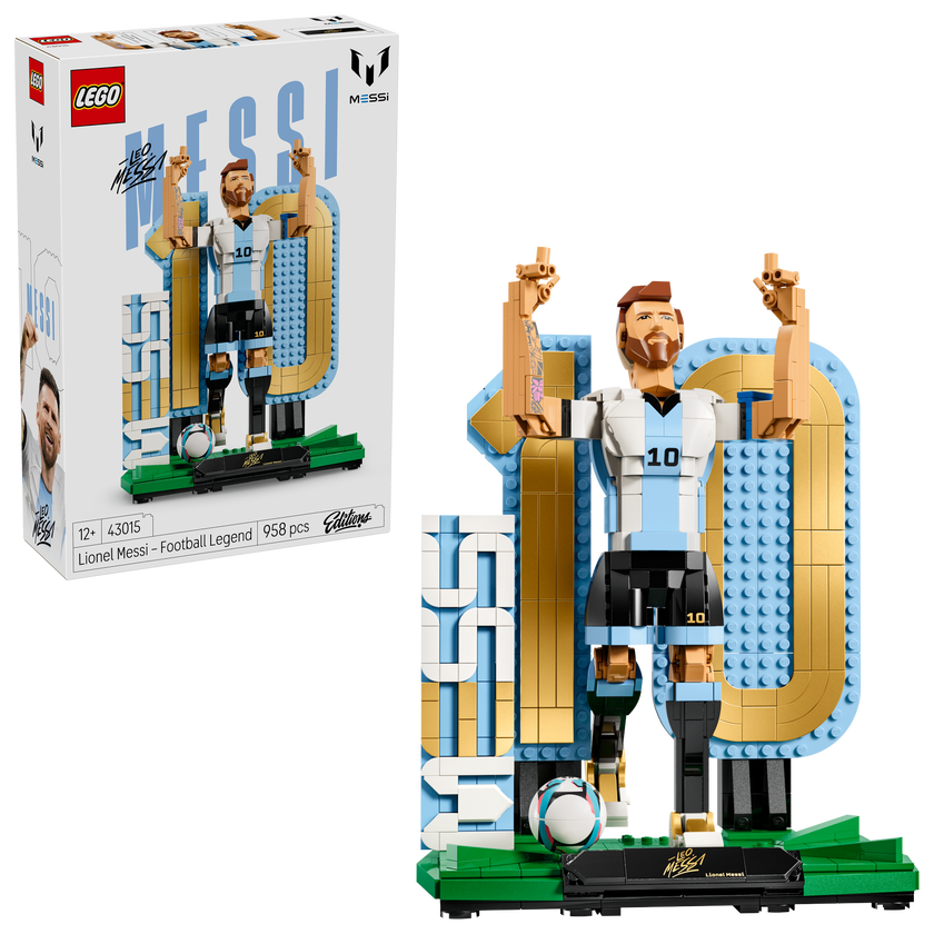 LEGO® Editions Lionel Messi – fotbollslegend Set 43015