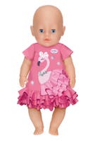 BABY born Dress Flamingo 43cm
