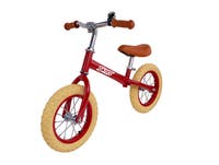 Skills, Balanscykel 12" Röd med Gummihjul