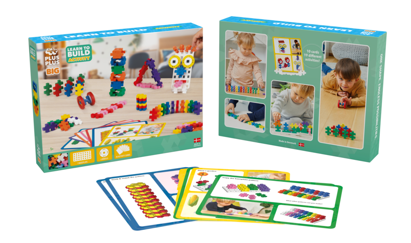 Plus-Plus, BIG Learn to build activity set