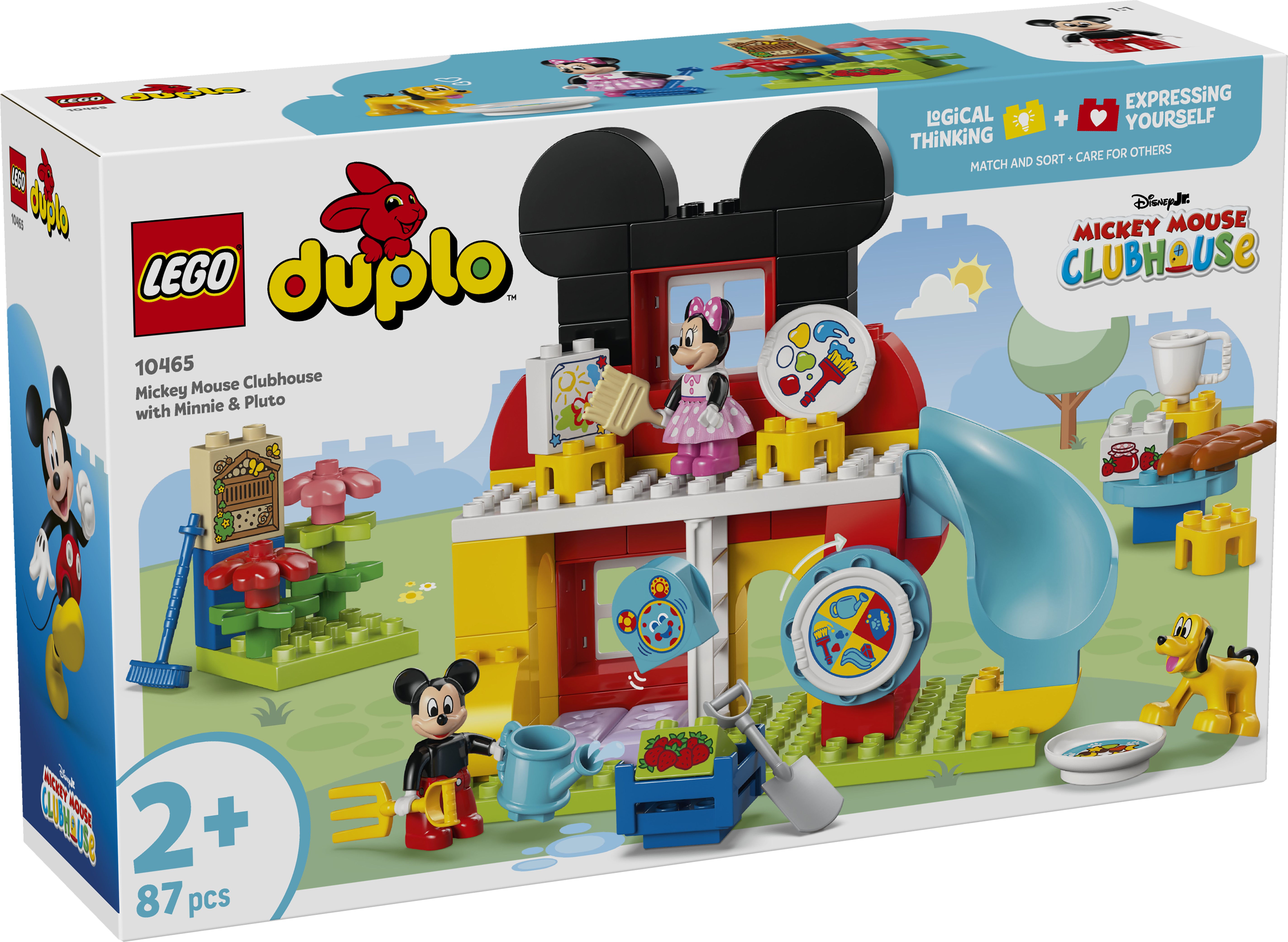 LEGO® DUPLO® │Disney Musse Piggs klubbhus med Mimmi och Pluto 10465