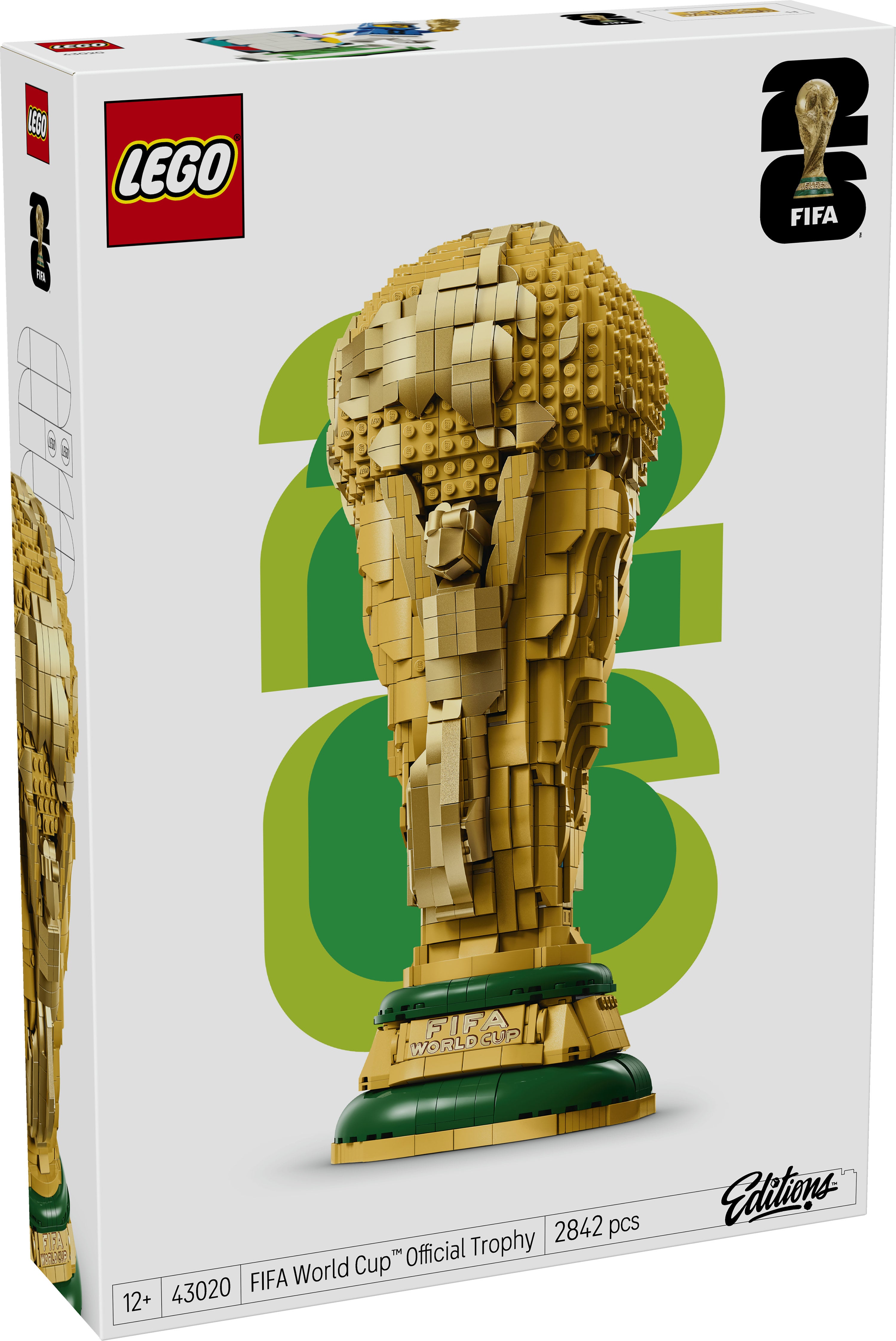 LEGO® Editions Officiell pokal från fotbolls-VM 43020