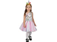 Enhörningsklänning 3-4 år