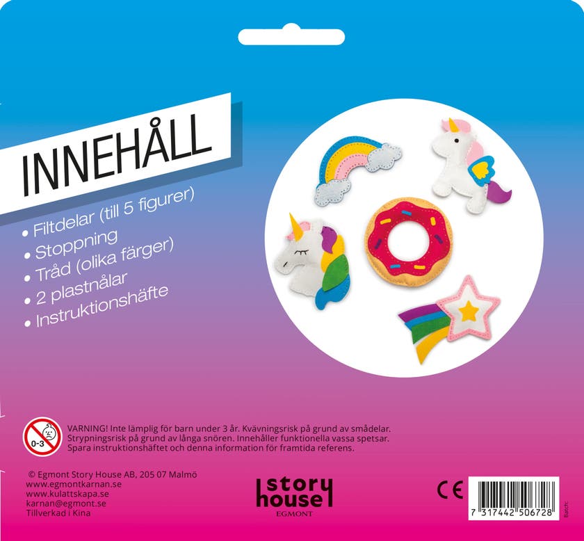 Kul Att Skapa Filtfigurer – Pysselset från Egmont Kärnan