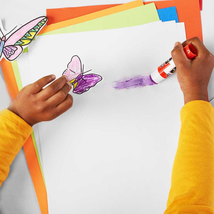 Elmer's 22 gram Disappearing Purple Glue stick