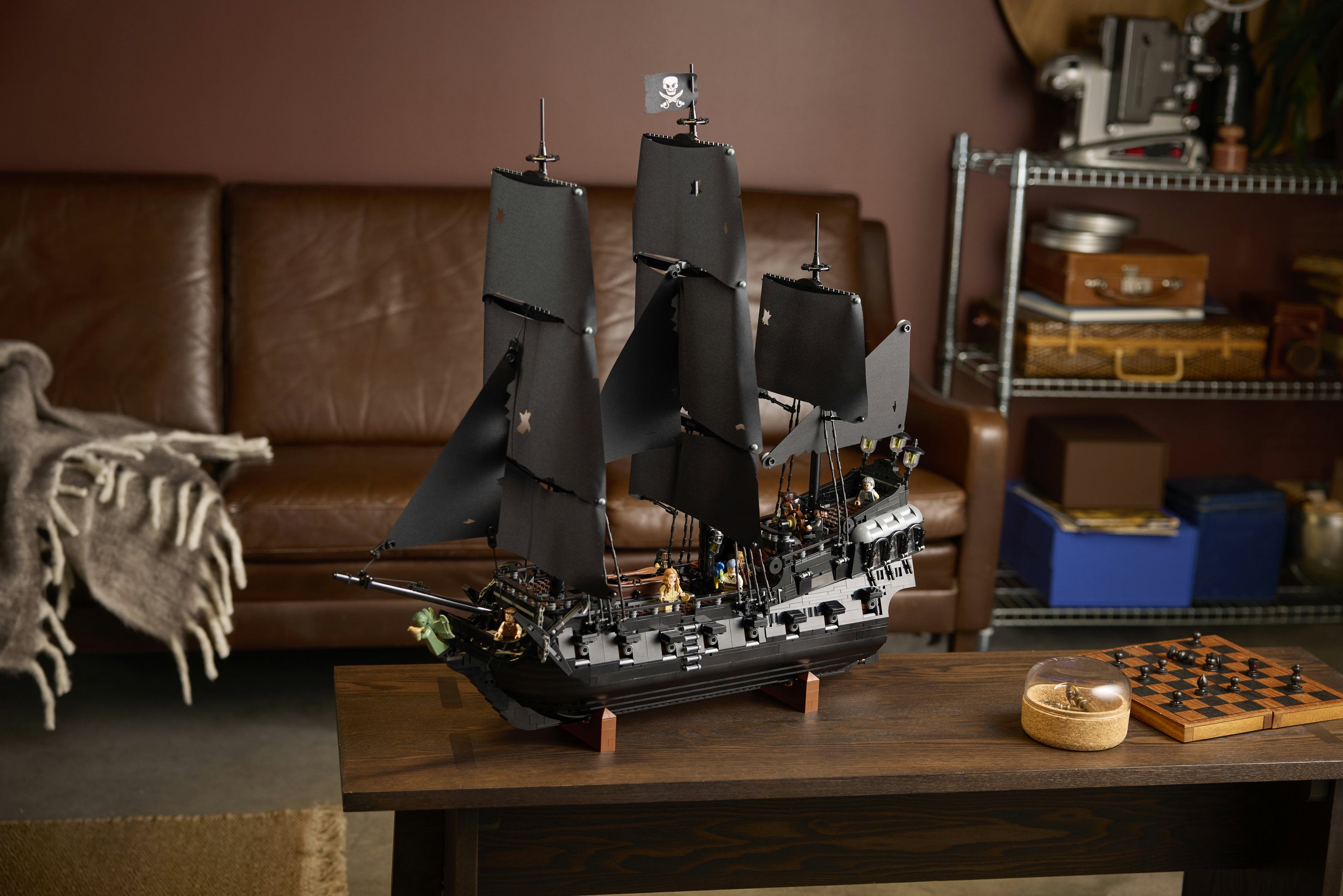 LEGO® Icons Kapten Jack Sparrows piratskepp, Byggset för vuxna 10365