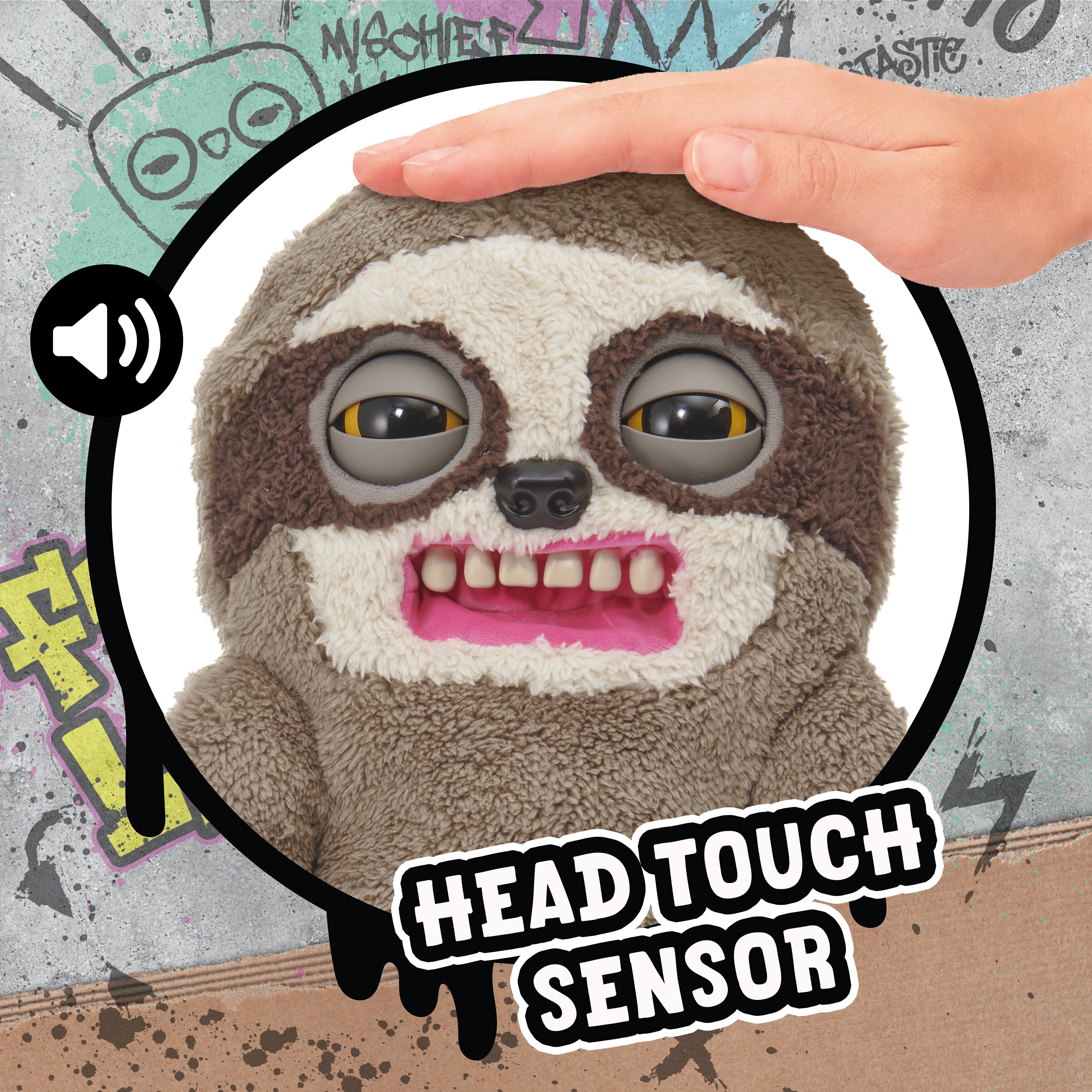Fugglers Sickening Sloth Deluxe Puppetronic