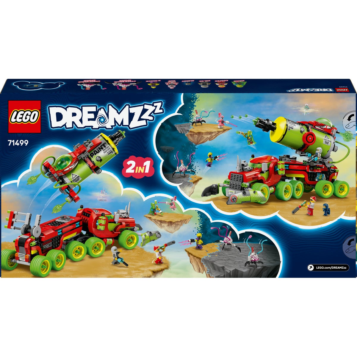 LEGO DREAMZzz 71499, Mateos sprayfärgsbil