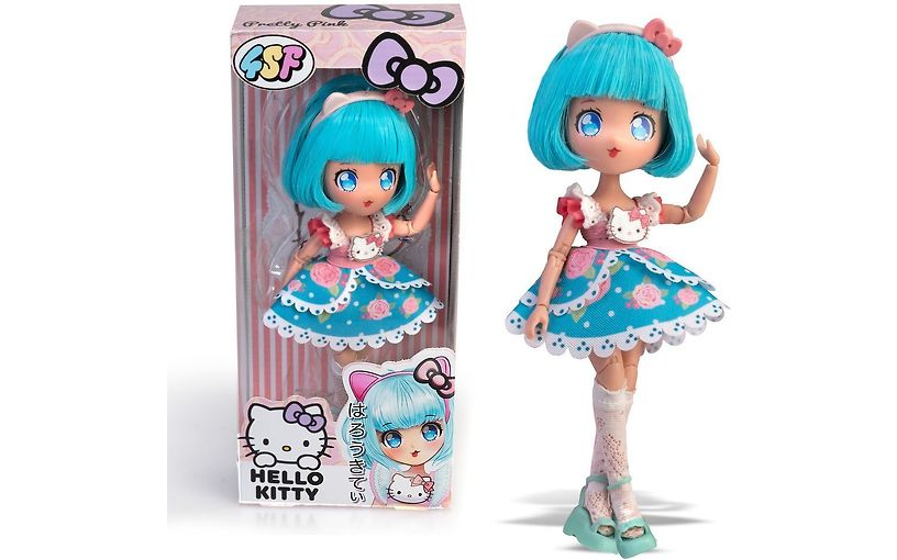 Hello Kitty Manga Docka Pretty Pink