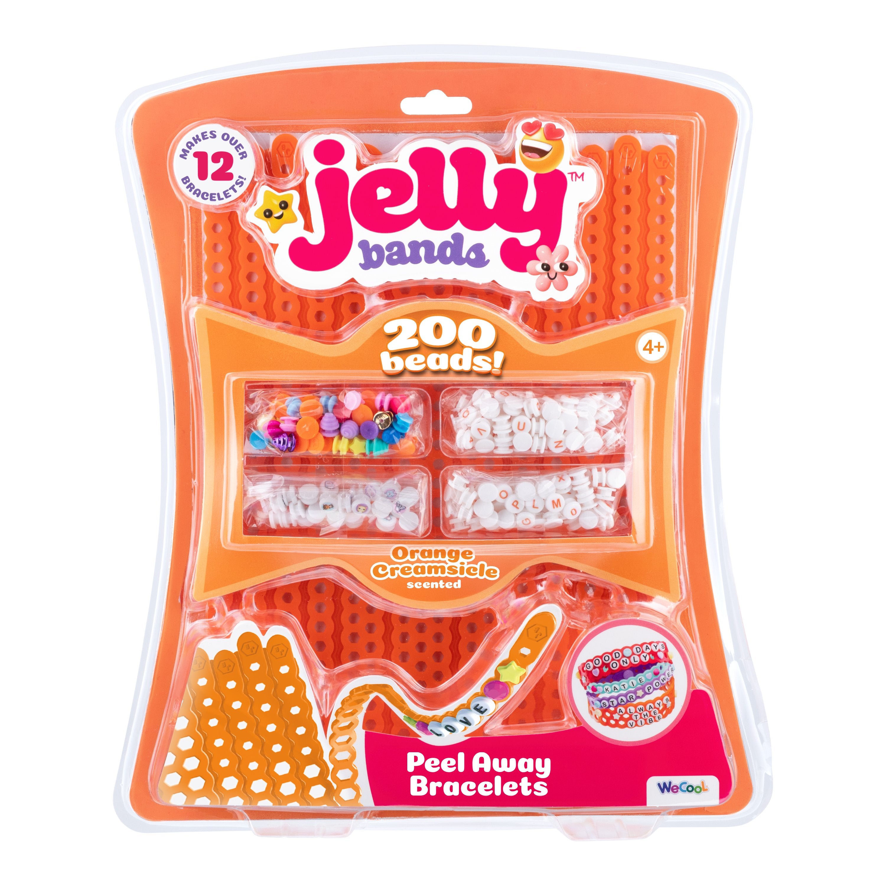 JELLY BANDS Armband –  Candy, Grape eller Orange Creamsicle