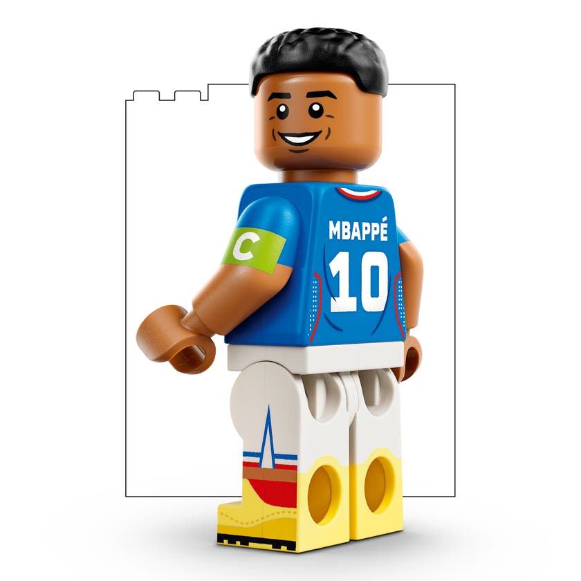 LEGO® Editions Kylian Mbappé fotbollshöjdpunkter 43013