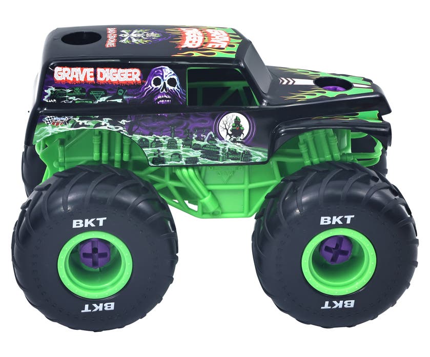 Monster Jam Grave Digger Build N ReBuild 1:18