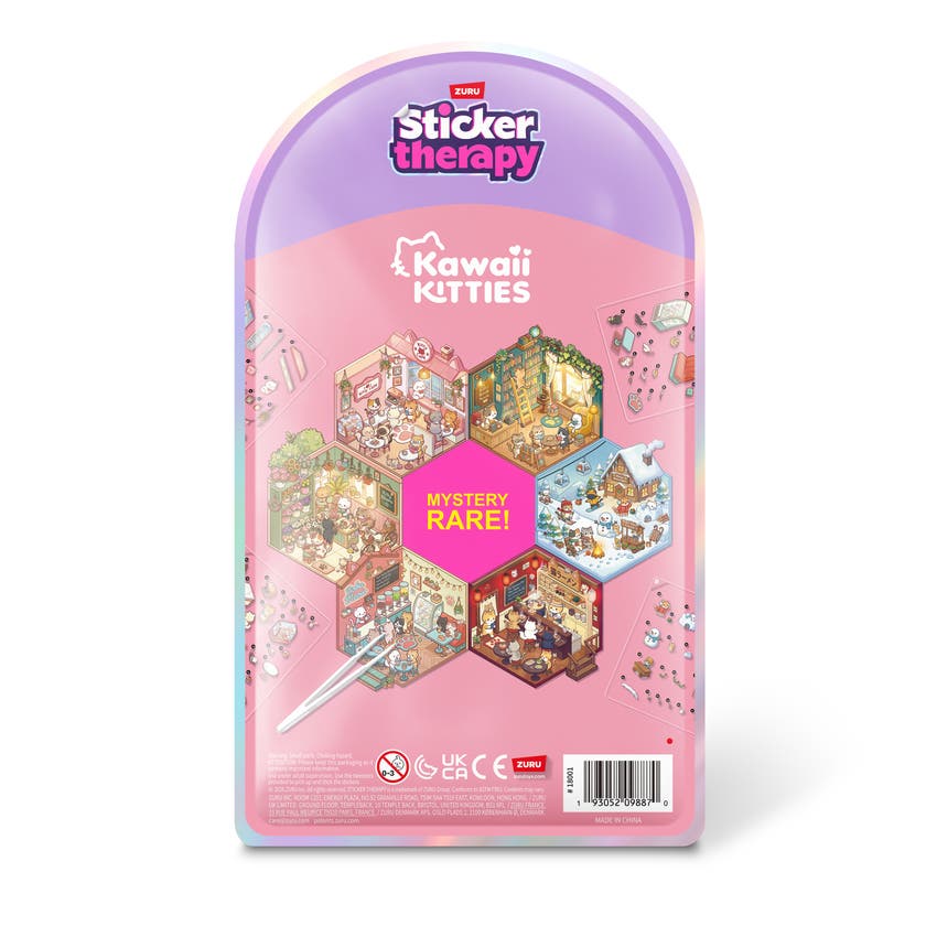 ZURU Sticker Therapy Kawaii Kitties