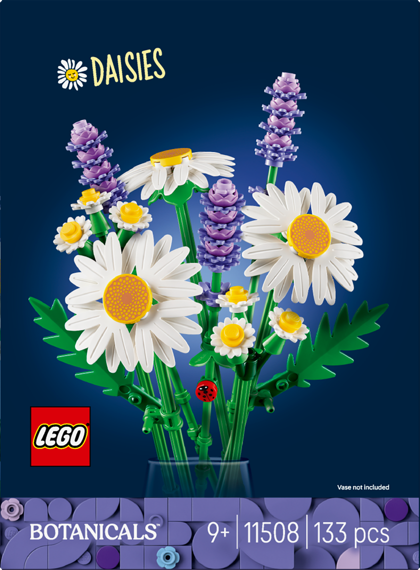 LEGO® Botanicals Prästkragar Blomsterprydnad 11508