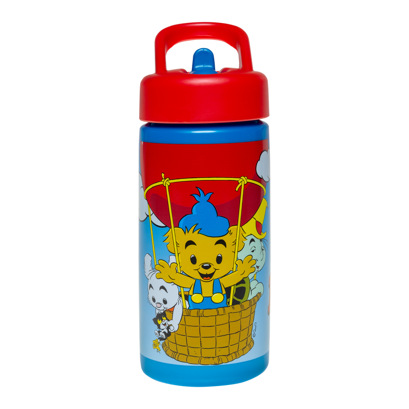 BAMSE, Vattenflaska med sugrör, 420ml SE