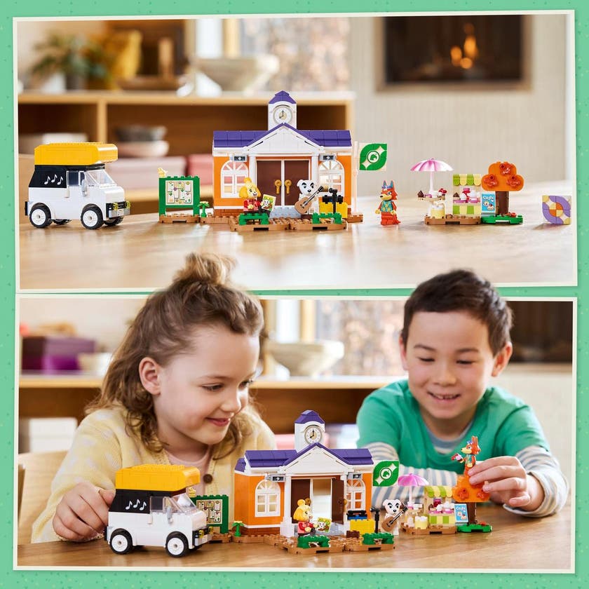 LEGO Animal Crossing 77052, K.K.:s konsert på Plaza