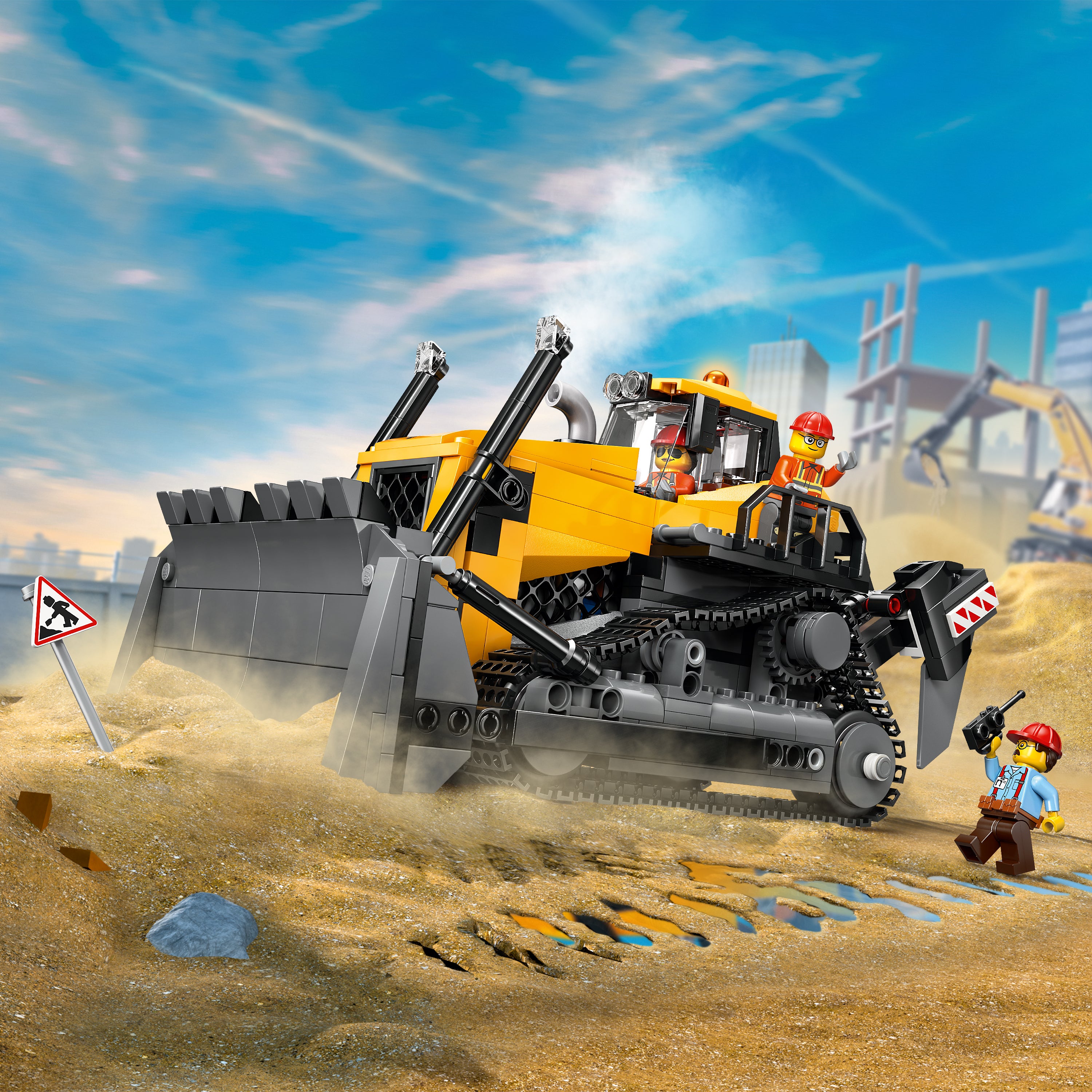 LEGO City 60466, Gul bulldozer