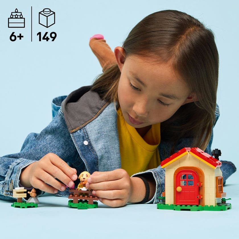 LEGO Animal Crossing 77058, Det mysiga huset där Goldie bor