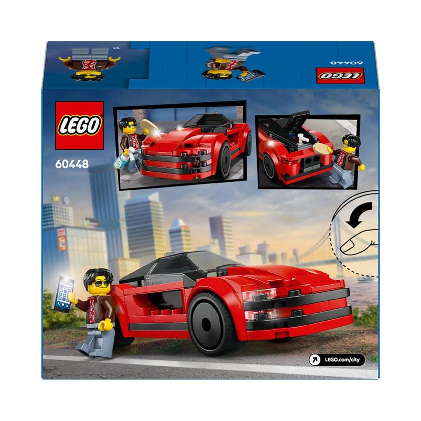 LEGO City Great Vehicles 60448, Röd sportbil