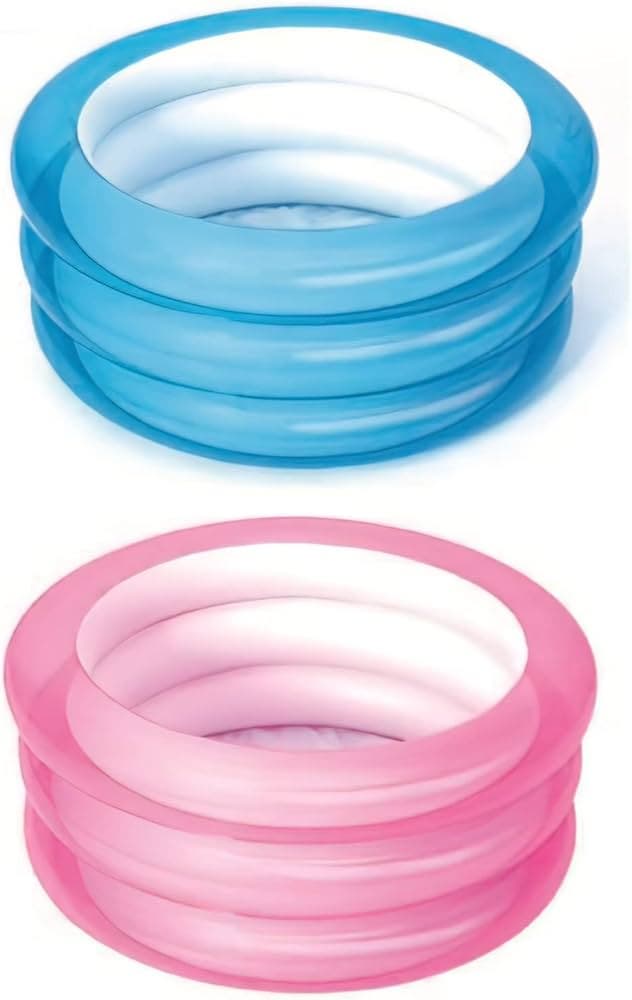 Bestway, Φ275" X H12"/Φ70Cm X H30Cm Triple Ring Kiddie Pool