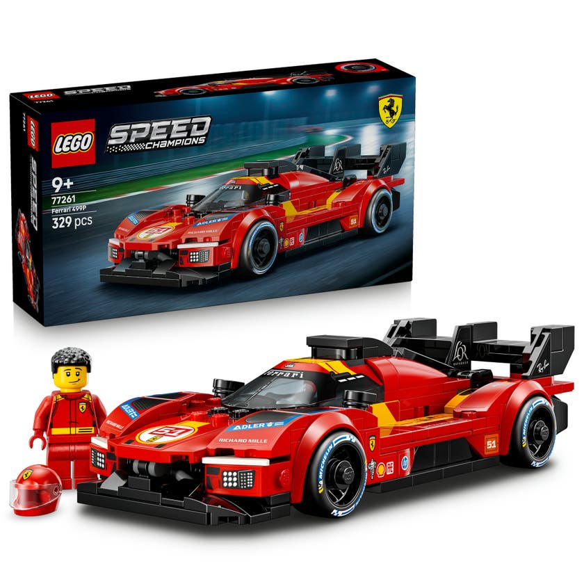 LEGO® Speed Champions Ferrari 499P Fanprodukt med Ferrari 77261