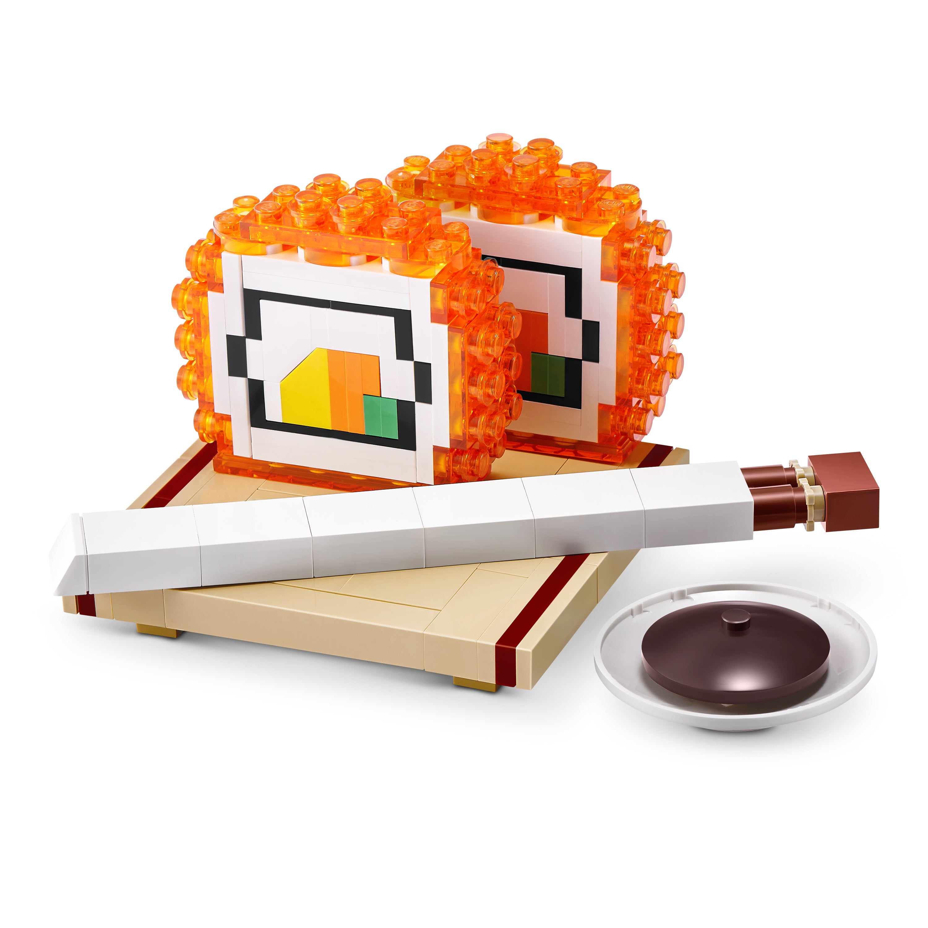 ZURU MAX Build More Premium Sushi Bar Collection (California Roll)
