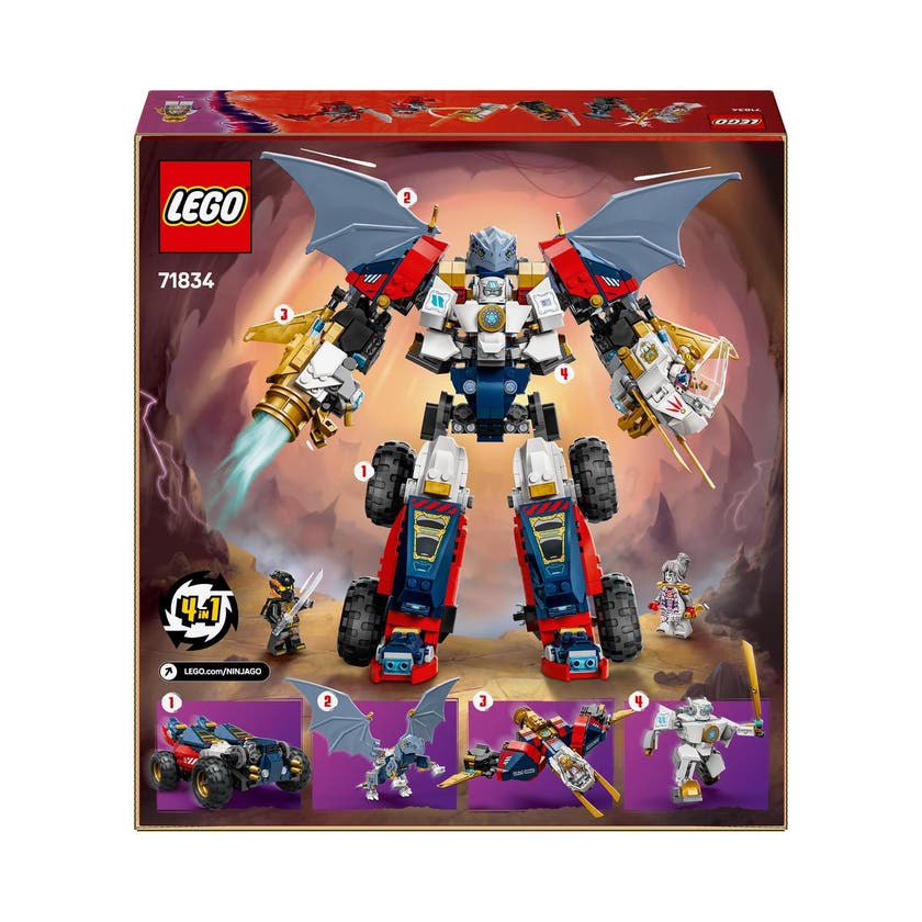 LEGO Ninjago 71834, Zanes ultrakomborobot