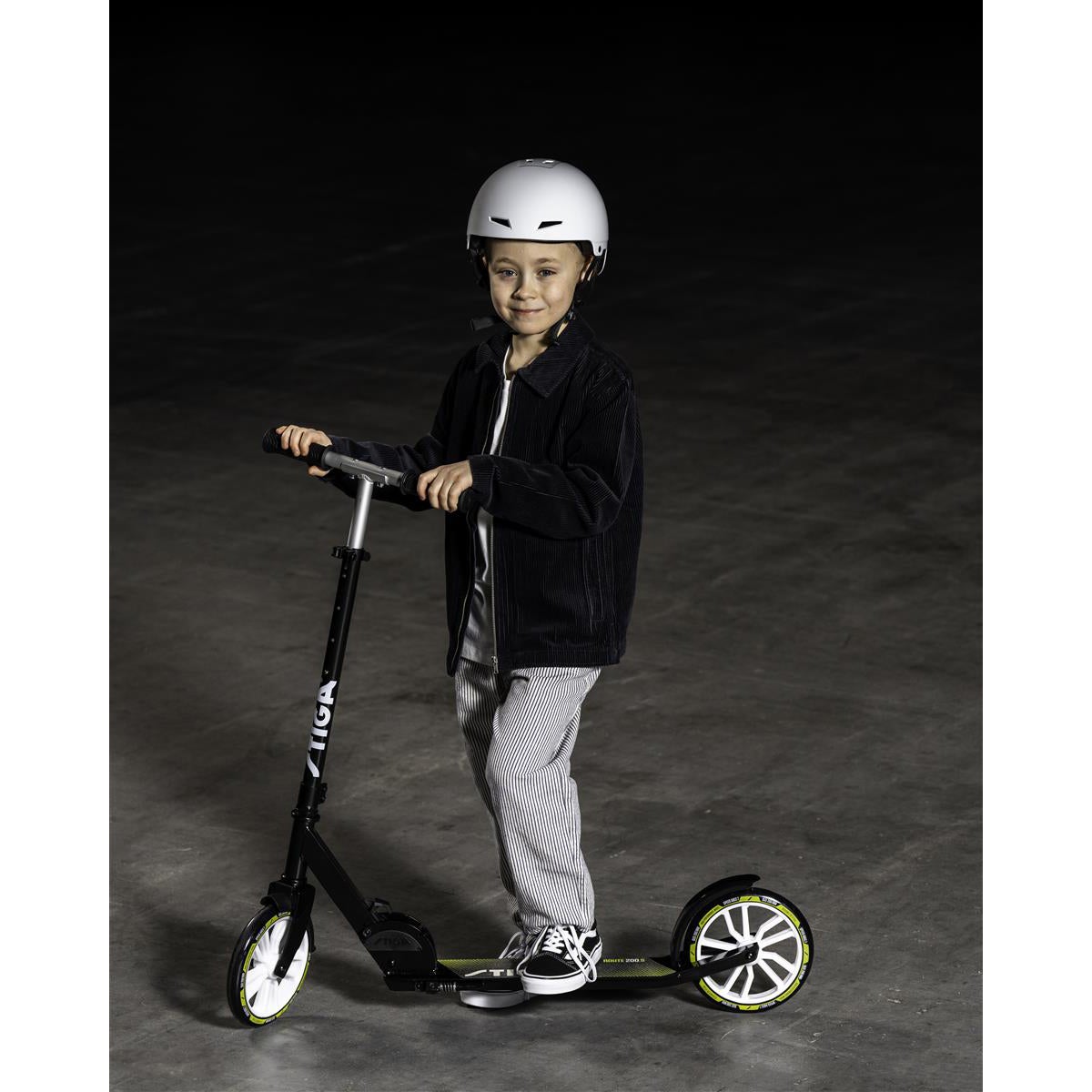 Stiga, Kick Scooter Route 200-S Black/Lime