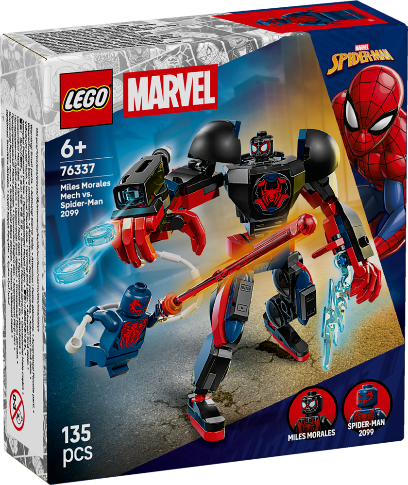 LEGO® Marvel Miles Morales robot mot Spider-Man 2099 - 76337