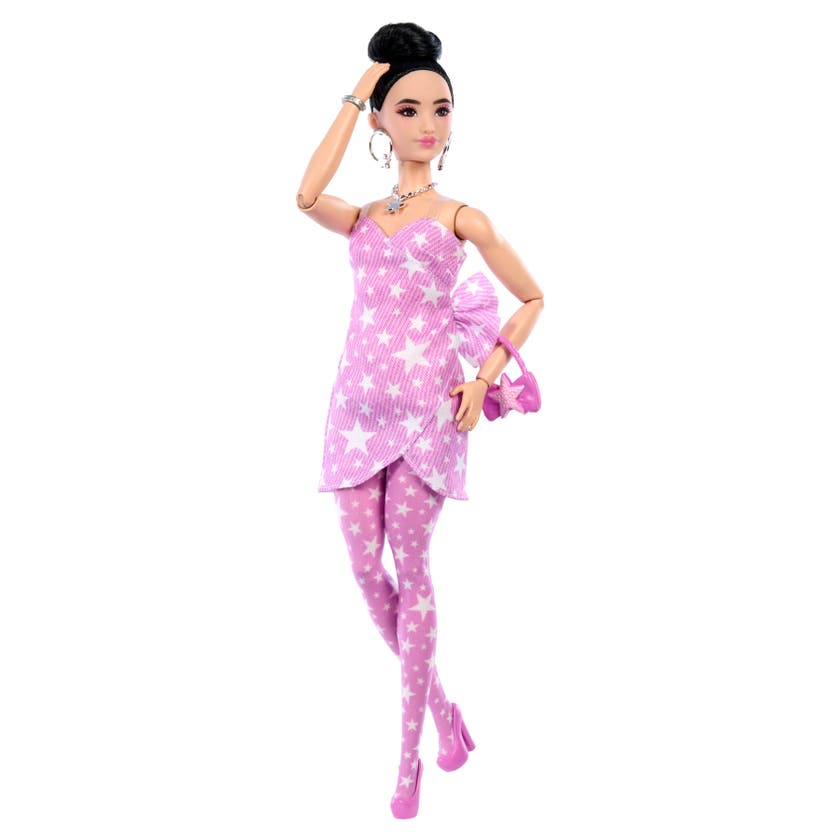 Barbie Deluxe Style - Star wrap dress