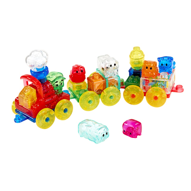 Jelly Blox Tågset - mjuka byggklossar