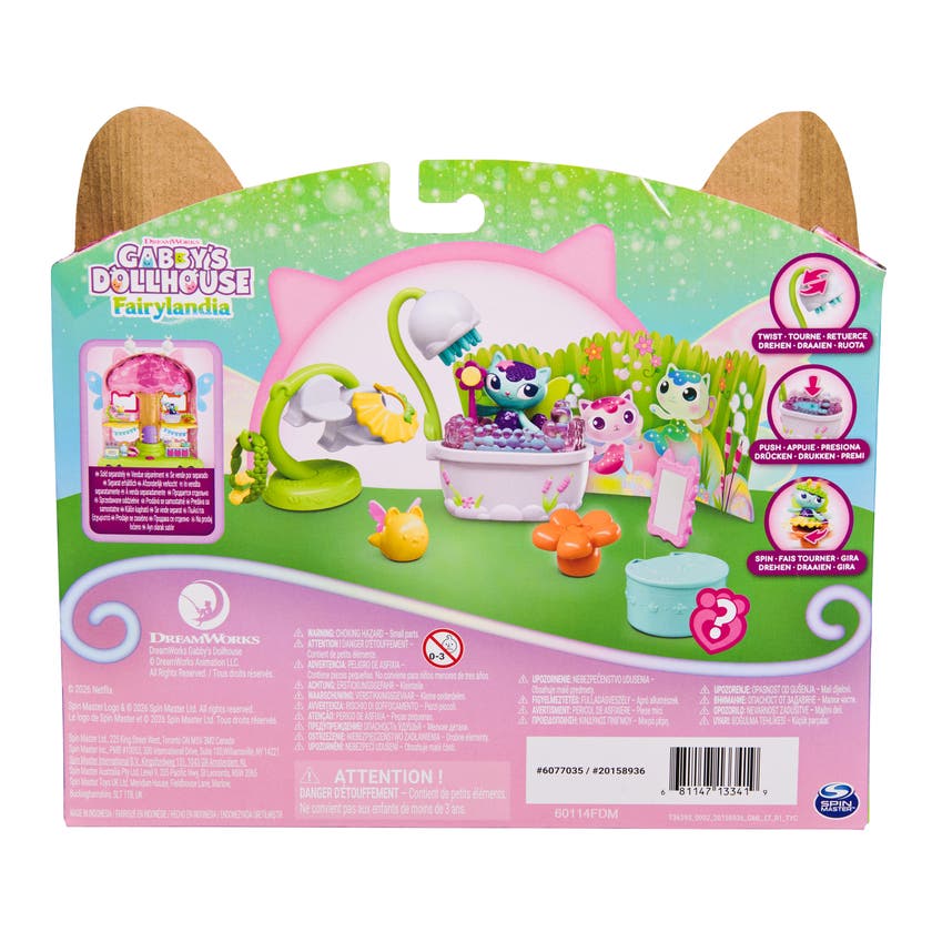 Gabby's Dollhouse Mercat Fairy Badrum