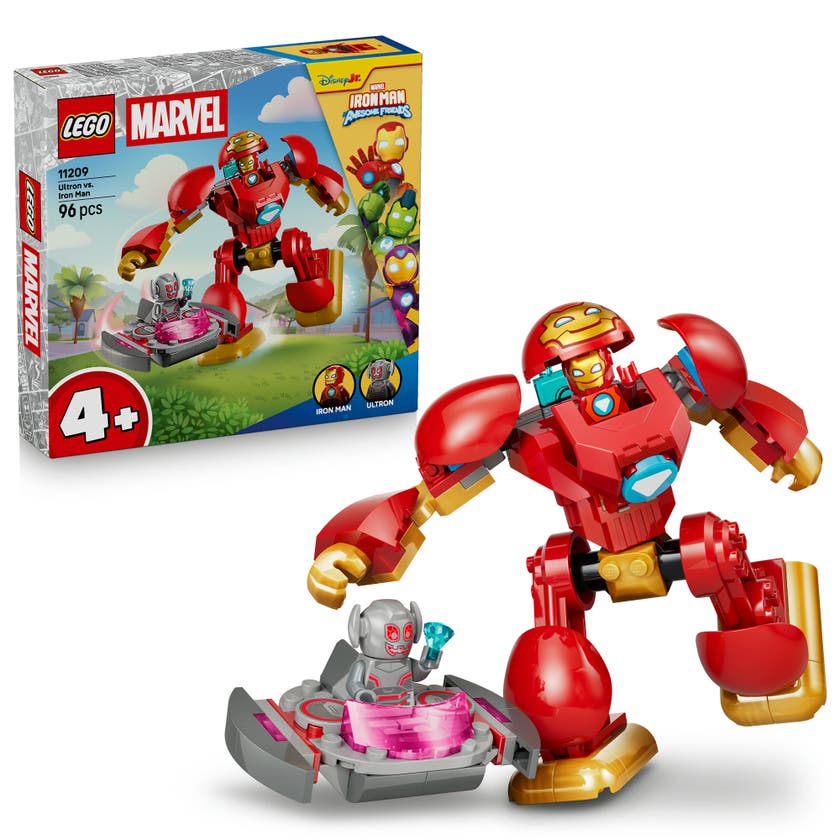LEGO® | Marvel Iron Man och hans otroliga vänner Ultron mot Iron Man 11209