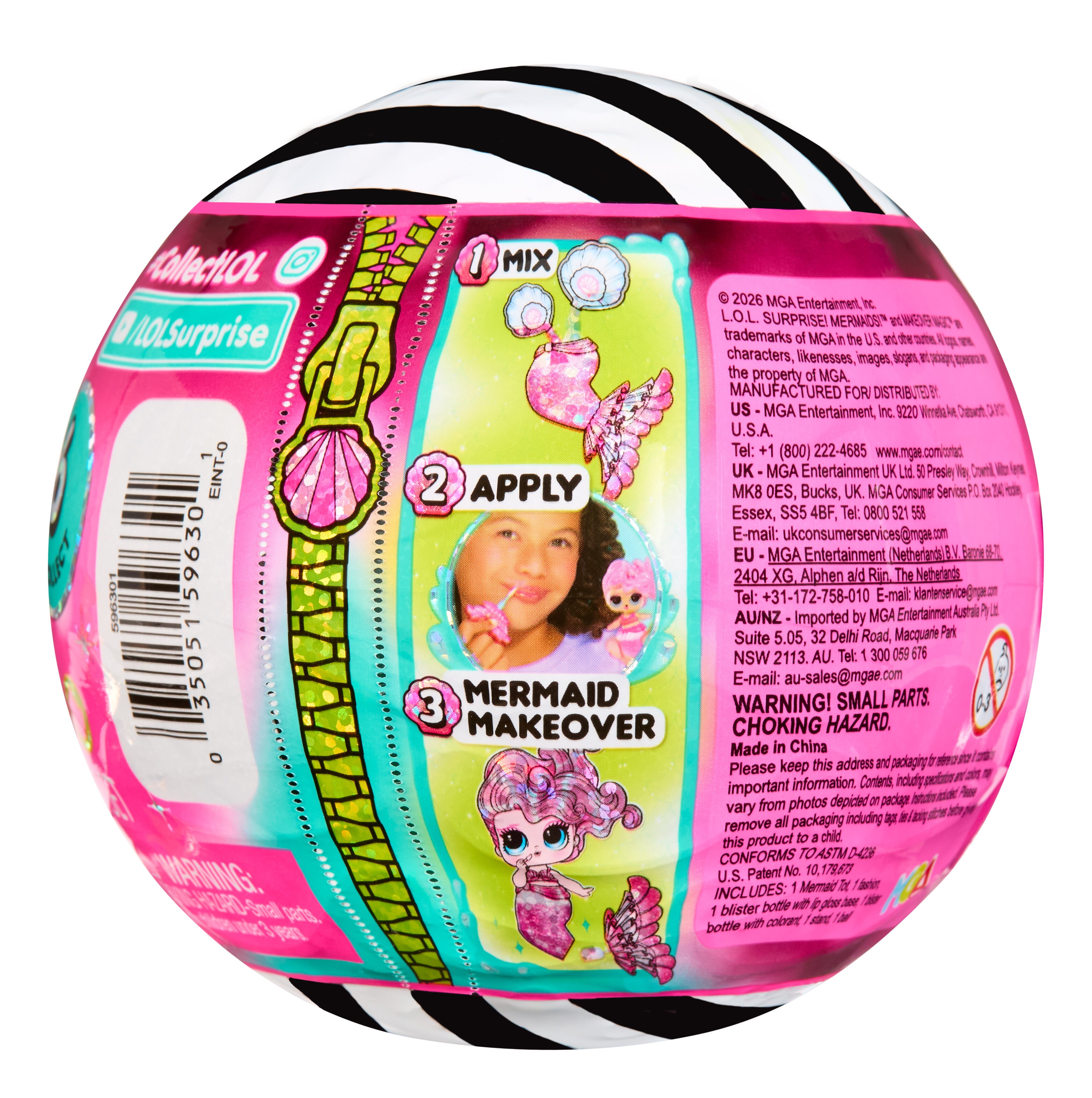 L.O.L. Surprise Mermaids Makeover Magic Tots