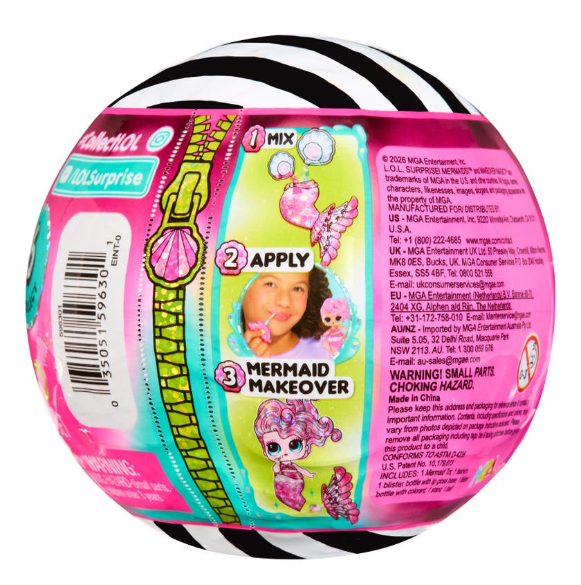 L.O.L. Surprise Mermaids Makeover Magic Tots