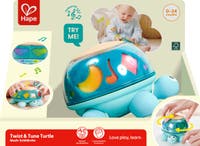 Hape Twist & Tune Musical Turtle – musiksköldpadda
