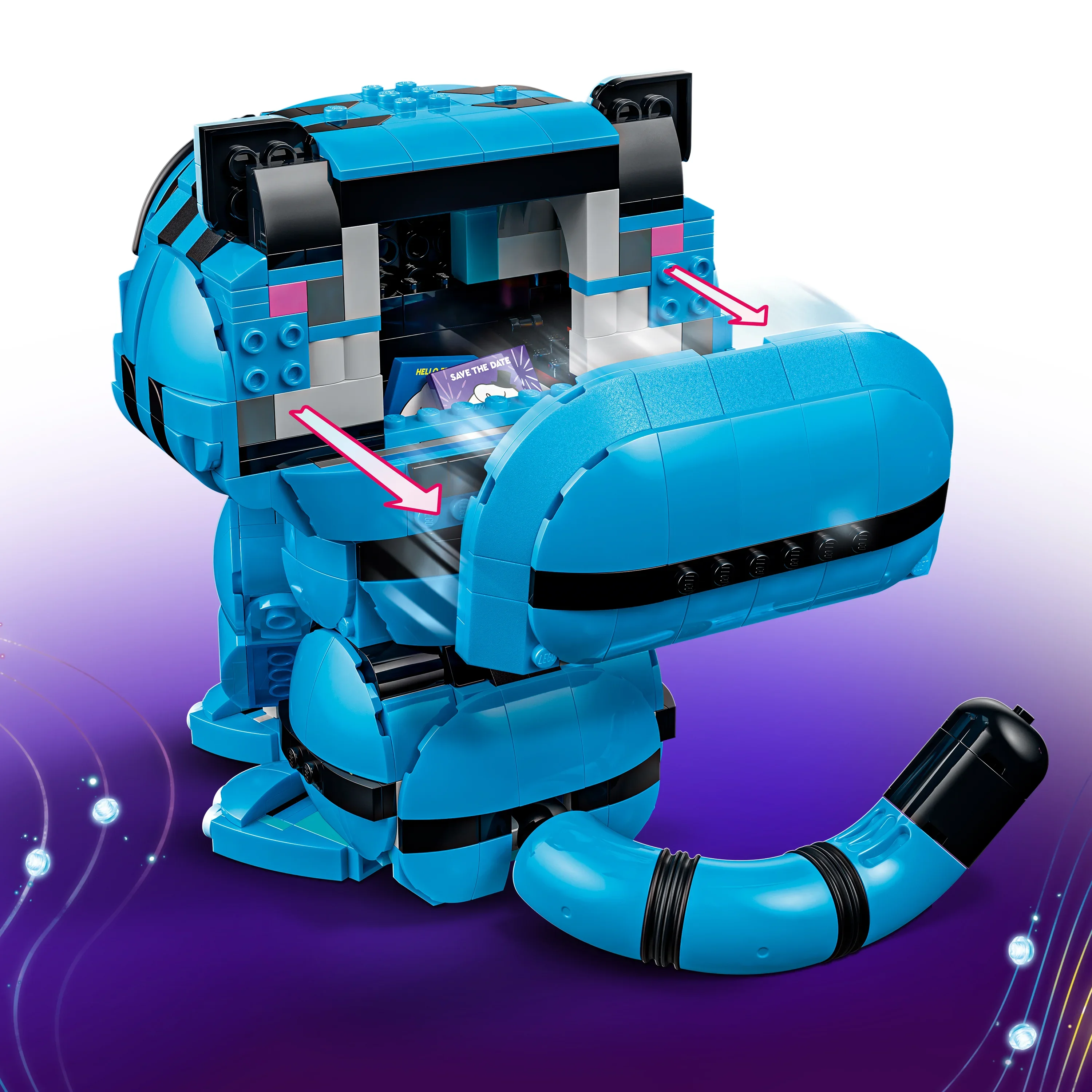 LEGO® Tigern Derpy och fågeln Sussie 72537