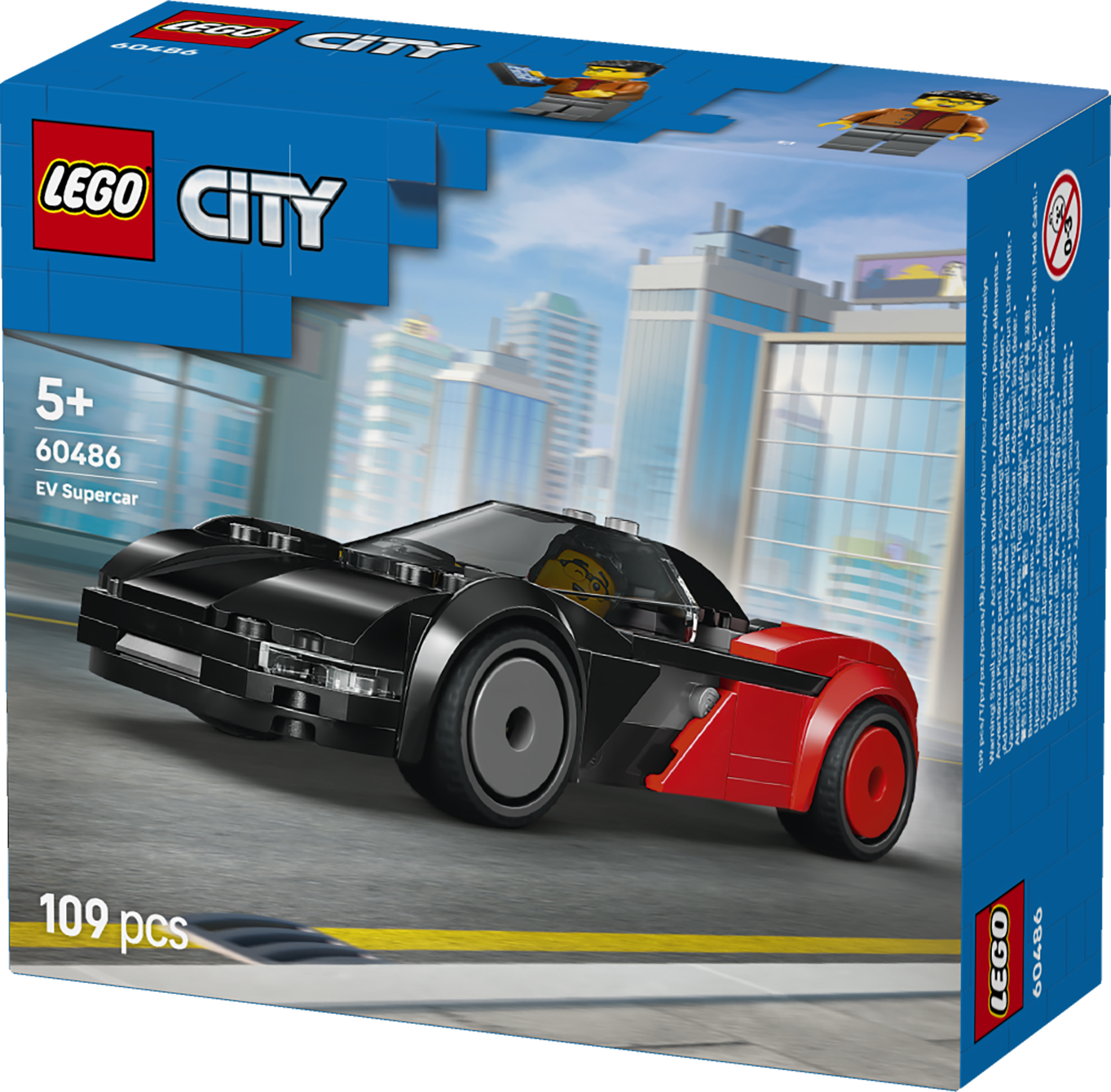LEGO® City Elsuperbil Byggset med minifigur 60486