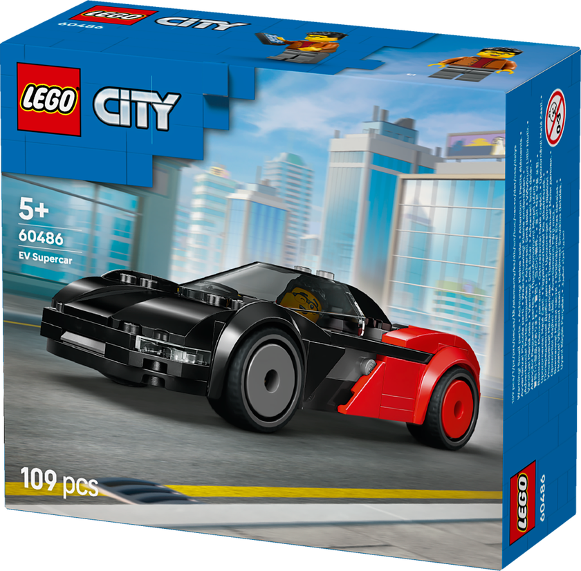 LEGO® City Elsuperbil Byggset med minifigur 60486