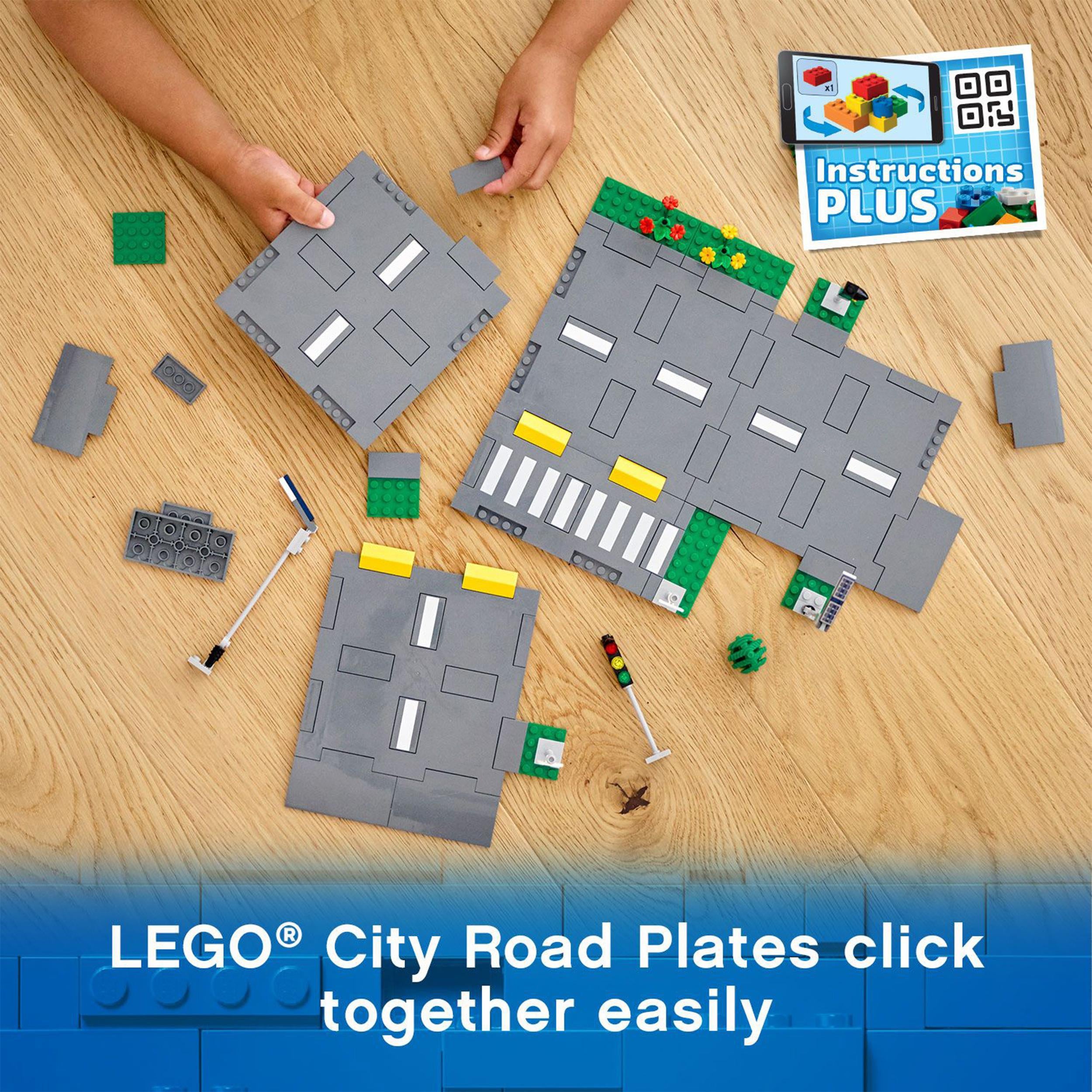 LEGO City Town 60304, Vägplattor