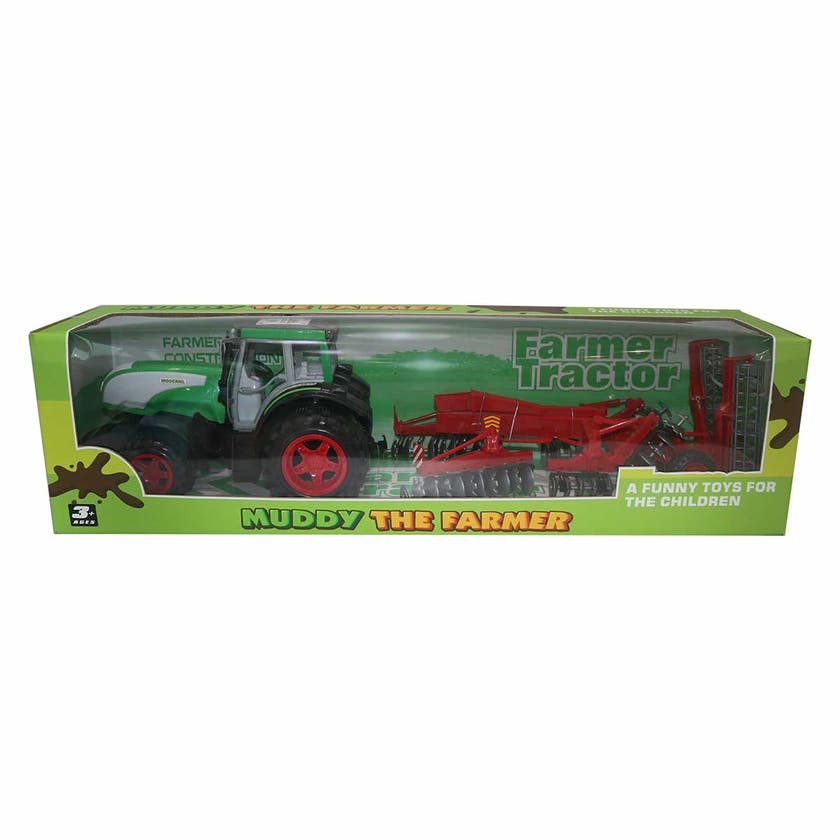 Muddy Farmer, Traktor med tillbehör