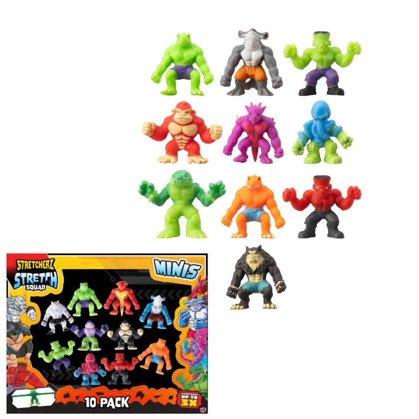 Stretcherz, Stretch Squad Minis 10-pack