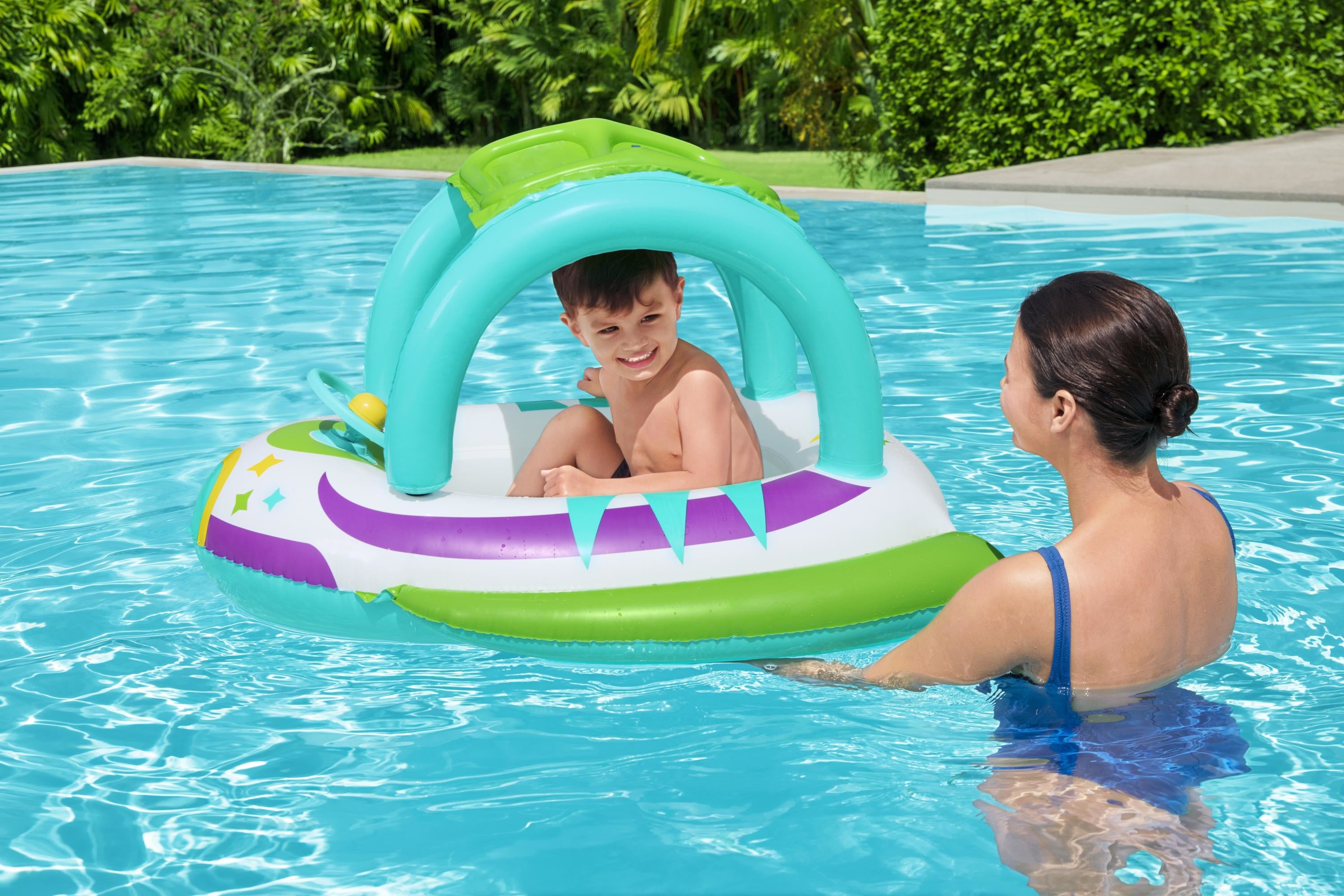 Bestway, 1.07M X 1.12M Space Splash Baby Boat