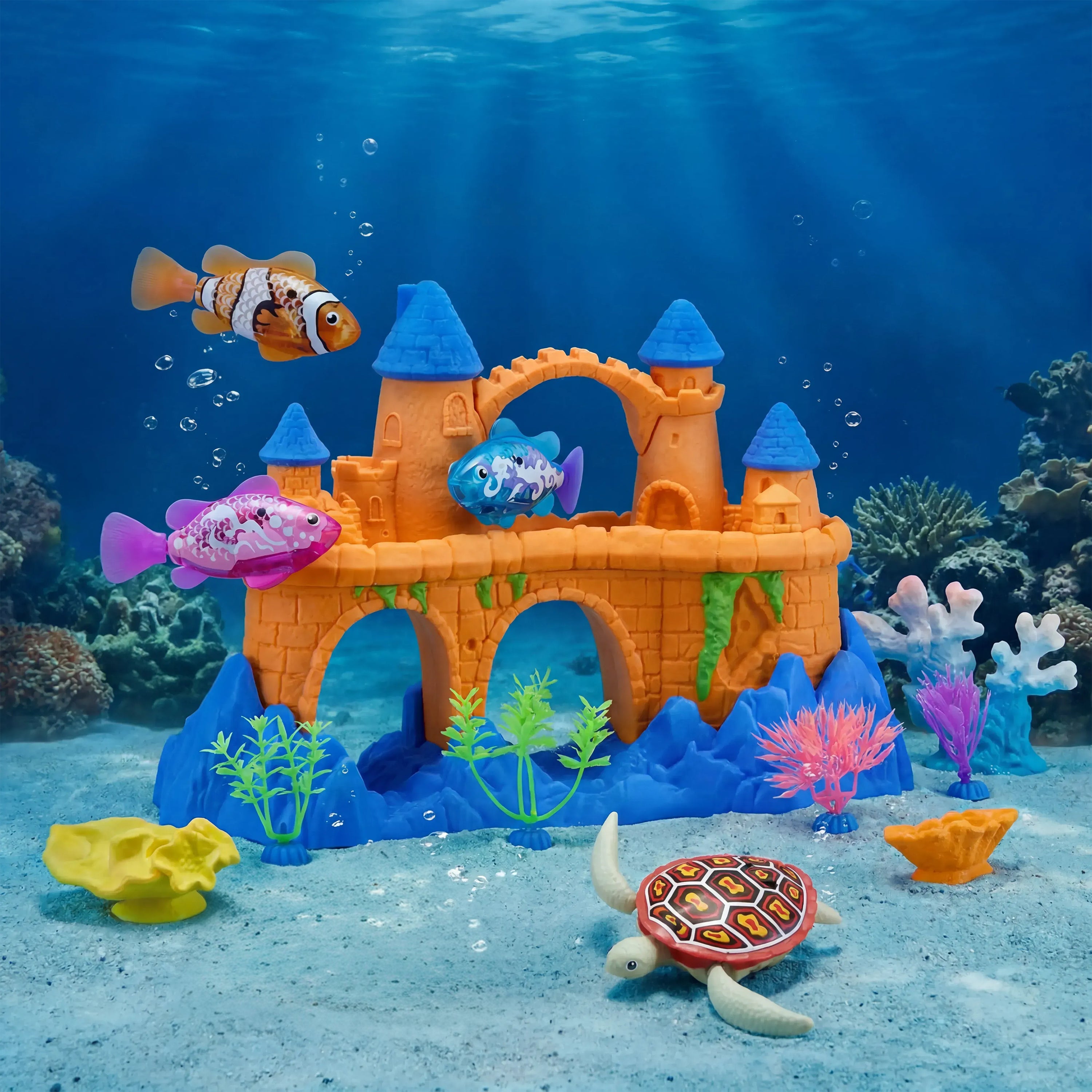 Robo Alive Light Up Aquarium Set