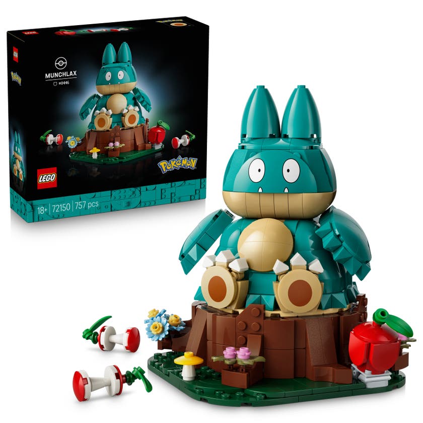 LEGO® Pokémon Munchlax 72150, Vuxenbyggsats